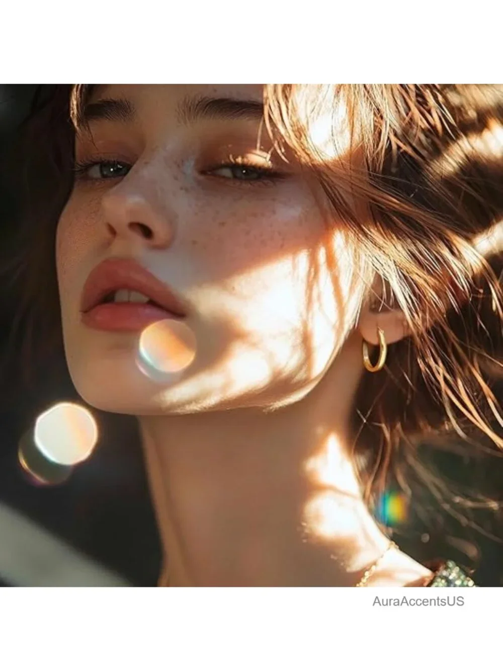 14K Gold Plated Hoop Earrings for Women Dainty Sleek Chic Style